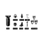 Kemei KM-1004 – Rasoir Électrique Professionnel Rechargeable à 5 Têtes