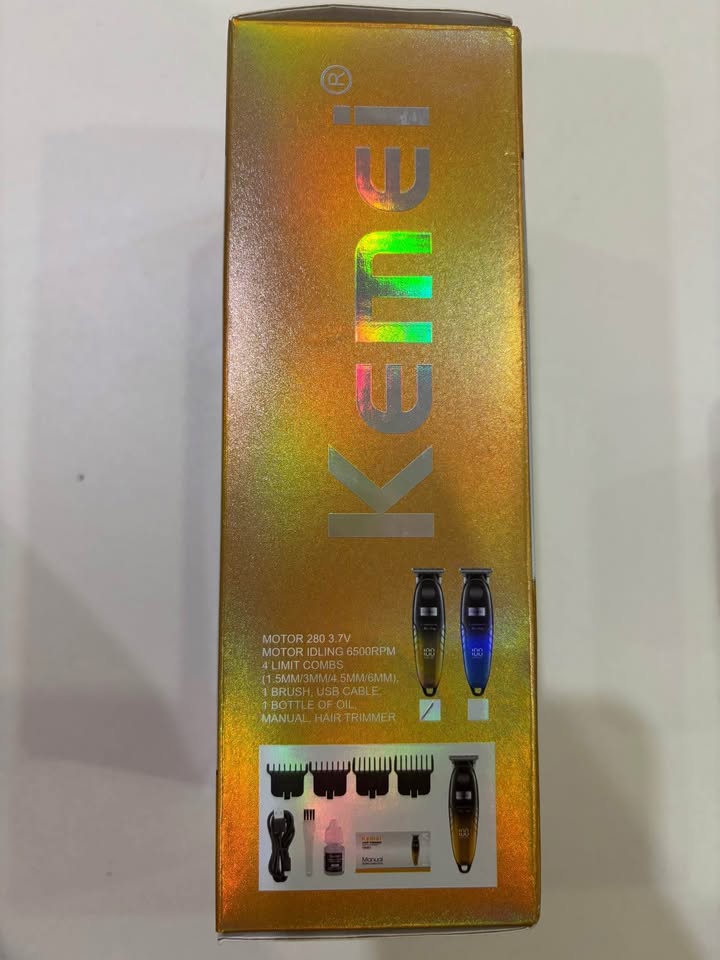 KEMEI KM-1742 – Tondeuse Sans Fil Pro, 120 min Autonomie & Écran LED 5W KEMEI KM-1742 – Tondeuse Sans Fil Pro, 120 min Autonomie & Écran LED 5W