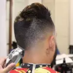 Kemei km-1986 -Tondeuse à cheveux professionnelle pour hommes, rasoir électrique sans fil, avec écran LCD, USB