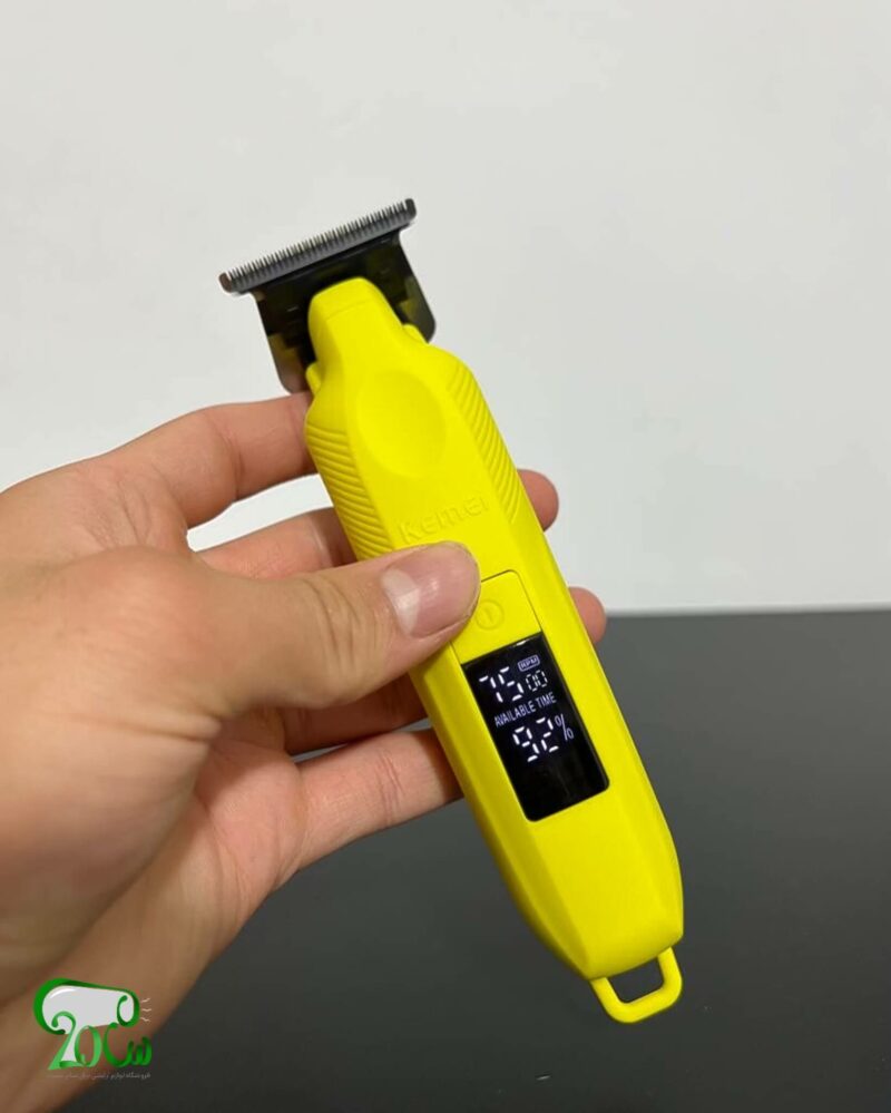 Kemei KM-2284 Tondeuse à cheveux professionnelle sans fil afficheur lcd