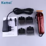 Kemei KM-2600 – Tondeuse Professionnelle Sans Fil 9 W, 120 min d’Autonomie