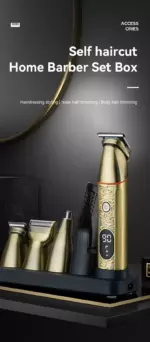 KEMEI KM-5859 – Tondeuse 5-en-1 Professionnelle - multifonction