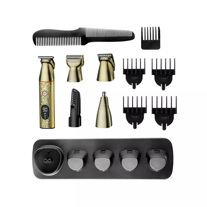 KEMEI KM-5859 – Tondeuse 5-en-1 Professionnelle - multifonction