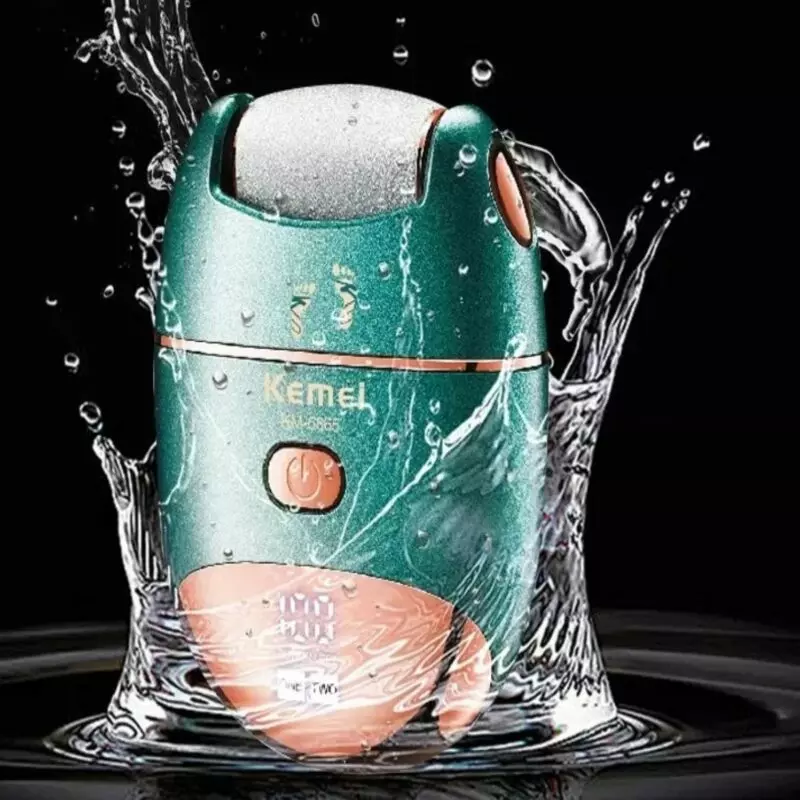 KEMEI KM-6865 – Exfoliant Électrique pour Pieds, 2 Vitesses, Étanche KEMEI KM-6865 – Exfoliant Électrique pour Pieds, 2 Vitesses, Étanche