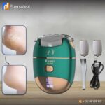 KEMEI KM-6865 – Exfoliant Électrique pour Pieds, 2 Vitesses, Étanche