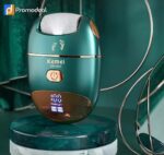 KEMEI KM-6865 – Exfoliant Électrique pour Pieds, 2 Vitesses, Étanche
