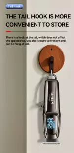 Kemei KM-2273 Professionnel Tondeuse À Cheveux USB Charge Rapide Push Cisaillement Écran LCD