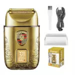 Kemei KM-T93 rasoir avec affichage LED cheveux barbe pour hommes en rasoir métal coquille