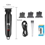 Kemei KM-2284 Tondeuse à cheveux professionnelle sans fil afficheur lcd