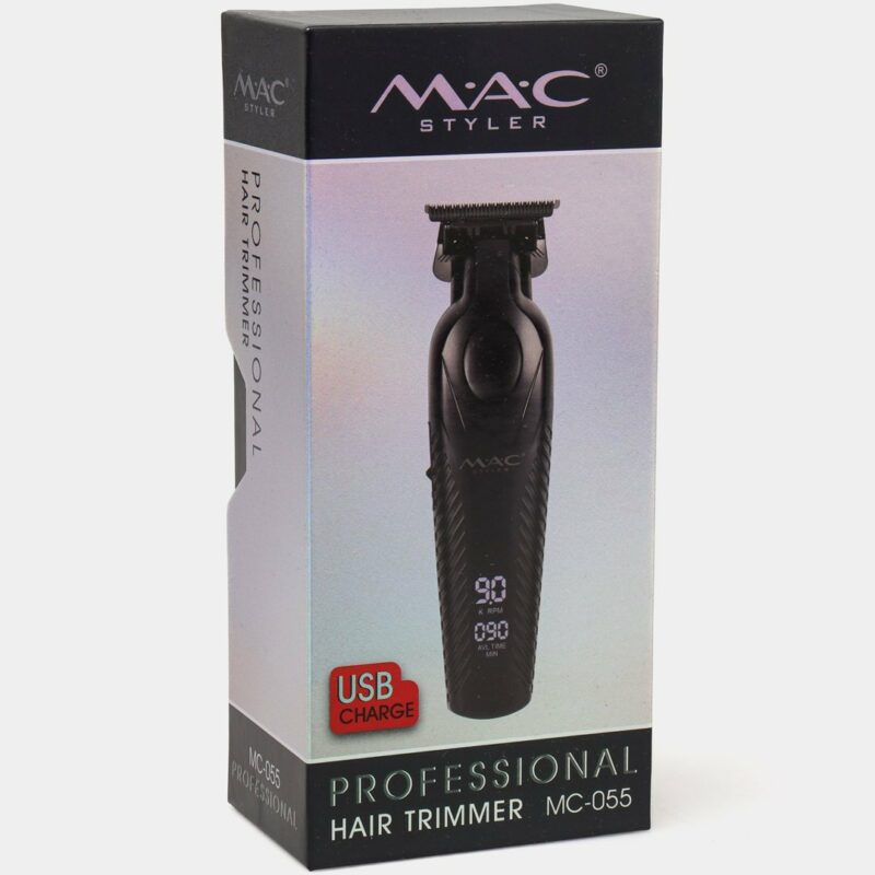 MAC MC-055 Tondeuse à cheveux et à barbe professionnelle , chargement USB