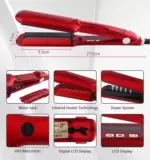 MAC Styler MC-2800 – Fer à Lisser Vapeur & Kératine, Température 450 °F