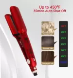MAC Styler MC-2800 – Fer à Lisser Vapeur & Kératine, Température 450 °F
