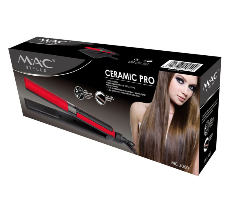 MAC Styler MC-3060 – Fer à Lisser Plat Professionnel 150-230 °C