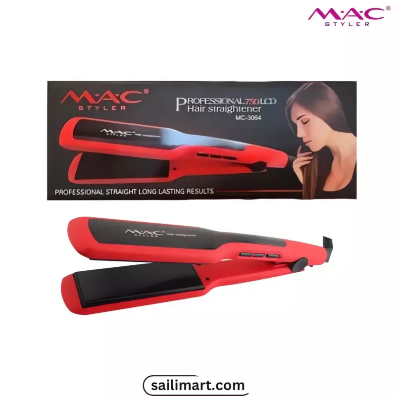 MAC Styler MC-3064 – Lisseur Rouge Kératine Thérapie 750 °F