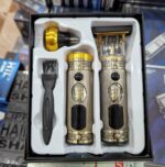 Rasoir tondeuse professionnel multifonction 3-en-1 étanche en acier — Efficacité garantie