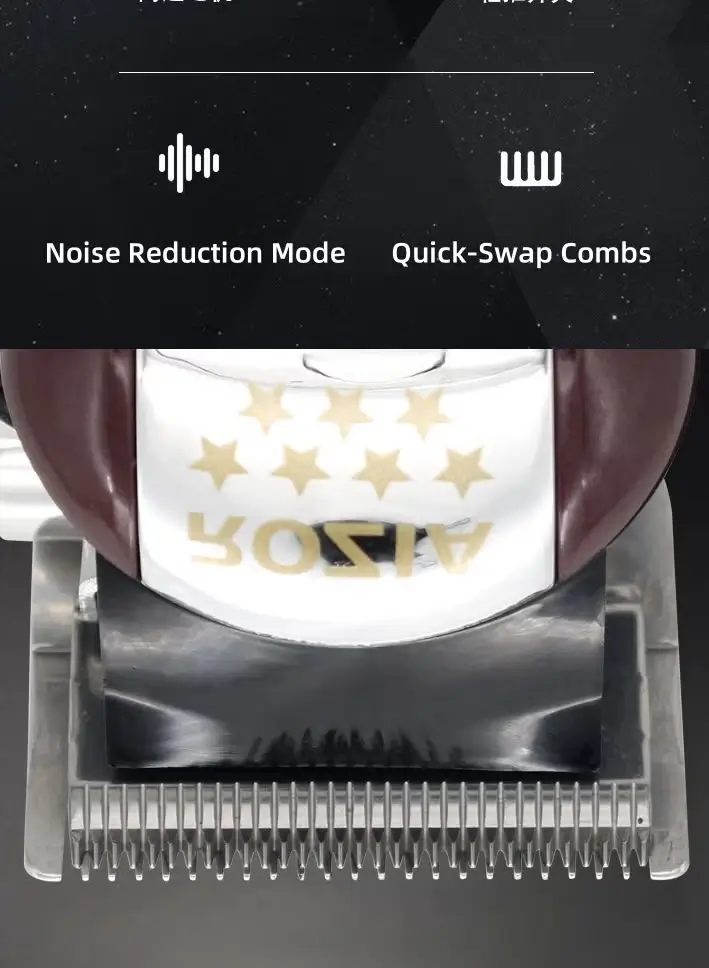 Rozia HQ323 – Tondeuse Professionnelle Filaire 10W