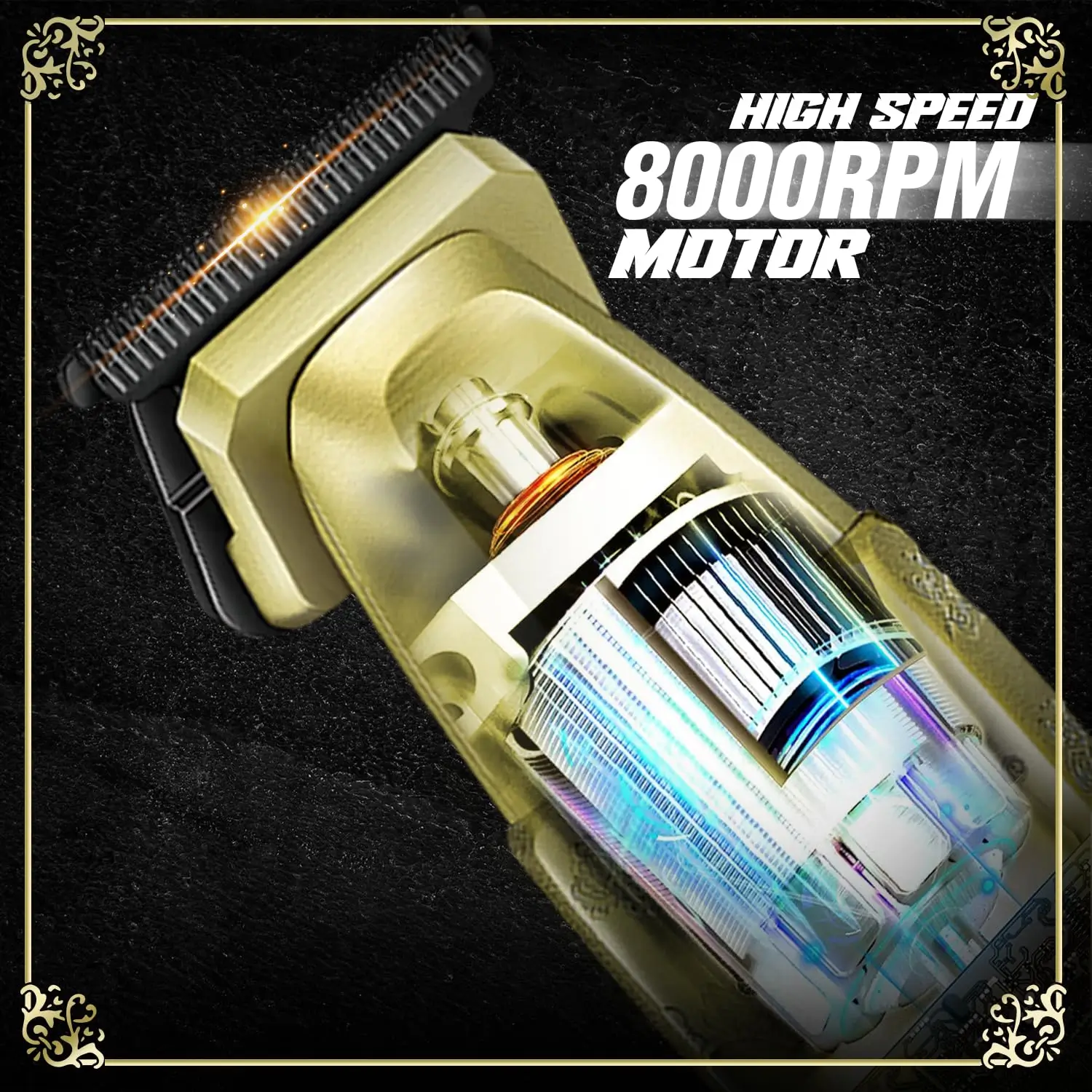 VGR V-265 – Tondeuse Professionnelle Sans Fil 180 min Autonomie