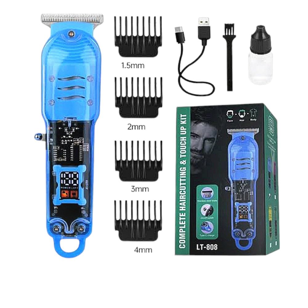 BM ELECTRONIC BME LT808 tondeuse transparent rechargeable avec moteur rotatif rapide , batterie 2000 mAh BM ELECTRONIC BME LT808 tondeuse transparent rechargeable avec moteur rotatif rapide , batterie 2000 mAh