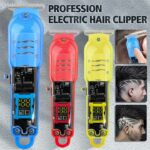 BM ELECTRONIC BME LT808 tondeuse transparent rechargeable avec moteur rotatif rapide , batterie 2000 mAh