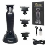 FRAMS F-299 – Tondeuse électrique sans fil 10 W pour cheveux & barbe - noir