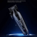 Kemei KM-2290D – Tondeuse Électrique Rechargeable Sans Fil pour Cheveux & Barbe