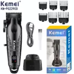 Kemei KM-2290D – Tondeuse Électrique Rechargeable Sans Fil pour Cheveux & Barbe