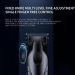 Kemei KM-2290D – Tondeuse Électrique Rechargeable Sans Fil pour Cheveux & Barbe