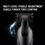 Kemei KM-2290D – Tondeuse Électrique Rechargeable Sans Fil pour Cheveux & Barbe