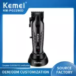 Kemei KM-2290D – Tondeuse Électrique Rechargeable Sans Fil pour Cheveux & Barbe