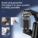 Kemei KM-3224 – Rasoir / Tondeuse 3-en-1 Rechargeable