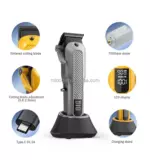 MIOCO RS-9668 – Tondeuse professionnelle rechargeable 20W- 7500 RPM - 2500 mah