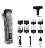 MIOCO RS-9668 – Tondeuse professionnelle rechargeable 20W- 7500 RPM - 2500 mah