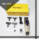 Kemei KM-1575 – Tondeuse / rasoir rechargeable professionnelle 5 W – batterie 1200 mAh