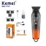 Kemei KM-1741 – Tondeuse sans fil professionnelle 5W – batterie 1200 mAh