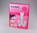 Kemei KM-2198 – Épilateur / rasoir / tondeuse 5-en-1 rechargeable