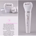 Kemei KM-2198 – Épilateur / rasoir / tondeuse 5-en-1 rechargeable