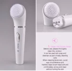 Kemei KM-2198 – Épilateur / rasoir / tondeuse 5-en-1 rechargeable