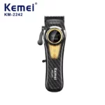 Kemei KM-2242 – Tondeuse professionnelle sans fil 9000 RPM – batterie 4500 mAh