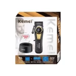 Kemei KM-2242 – Tondeuse professionnelle sans fil 9000 RPM – batterie 4500 mAh