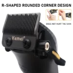 Kemei KM-2242 – Tondeuse professionnelle sans fil 9000 RPM – batterie 4500 mAh