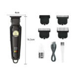 Kemei KM-2371 – Tondeuse sans fil professionnelle pour cheveux et barbe 1200mAh 5W