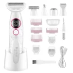 Kemei KM-7101 – Épilateur / rasoir 5-en-1 rechargeable pour corps