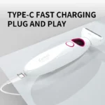 Kemei KM-7101 – Épilateur / rasoir 5-en-1 rechargeable pour corps