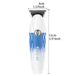 Kemei KM‑1690 – Tondeuse cheveux et barbe rechargeable professionnelle