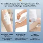 Kemei km-1847 -Tondeuses à cheveux électrique sans fil - pour zones sensibles