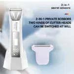 Kemei km-1847 -Tondeuses à cheveux électrique sans fil - pour zones sensibles