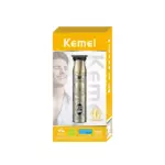Kemei KM-2243 tondeuse à cheveux sans fil avec afficheur lcd - gold - doré - type c - 5W - 7500rpm