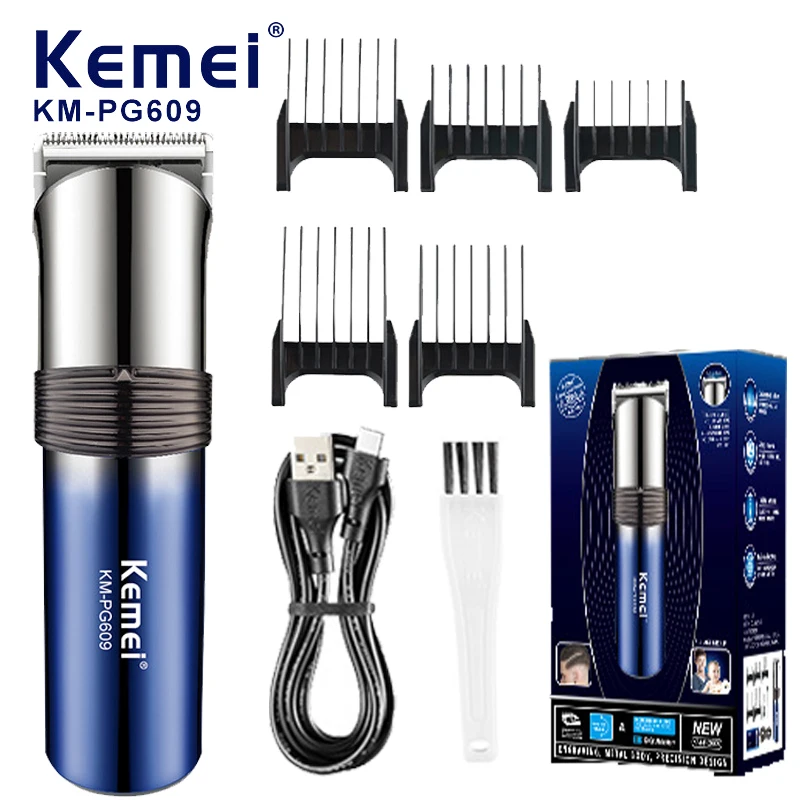 kemei KM-PG609 -Tondeuse à Cheveux 8W - 1200 mah