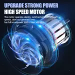 kemei KM-PG609 -Tondeuse à Cheveux 8W - 1200 mah