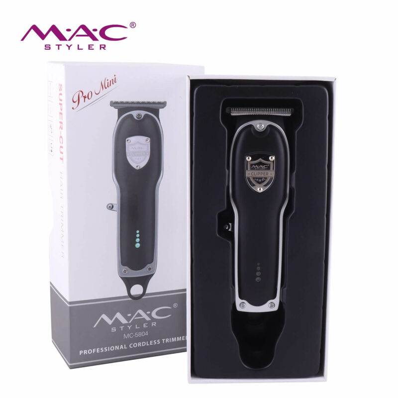 MAC Styler Mc-5804 – Tondeuse sans fil rechargeable pour cheveux et barbe 8W - batrie 1000 mAh